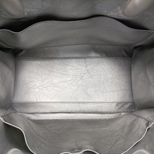 Pre-owned Christian Dior Diorever Silver Leather  shoulderbag | stylenewstar