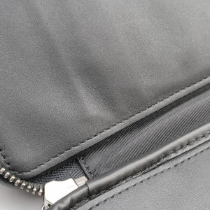 Vintage Louis Vuitton Double Phone Pouch GRIS x BLACK Monogram Eclipse Reverse M69534 crossbodybag | stylenewstar
