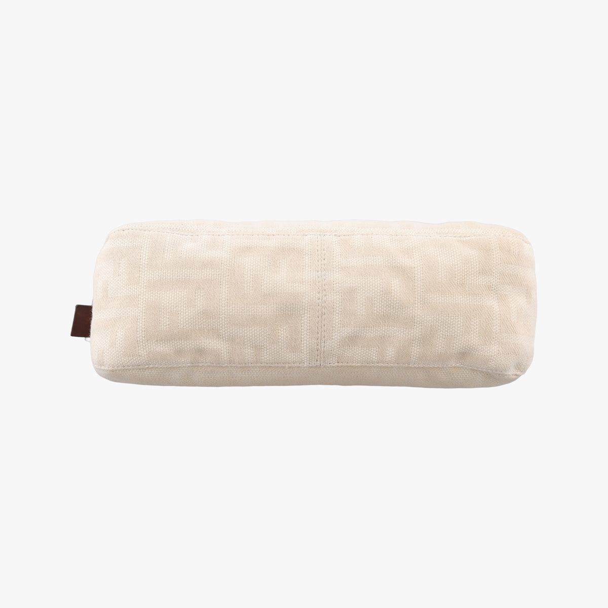 Pre-owned Fendi Zucca Beige Canvas  shoulderbag | stylenewstar