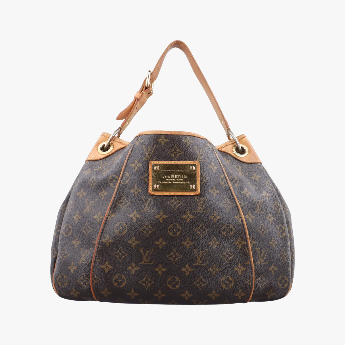 Pre-owned Louis Vuitton GALLIERA PM Brown Monogram Canvas M56382 shoulderbag | stylenewstar