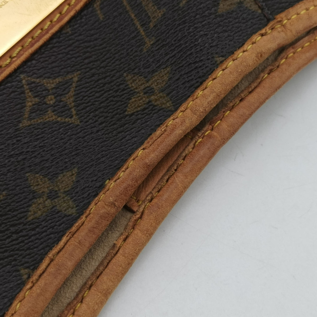 Pre-owned Louis Vuitton GALLIERA PM Brown Monogram Canvas M56382 shoulderbag | stylenewstar