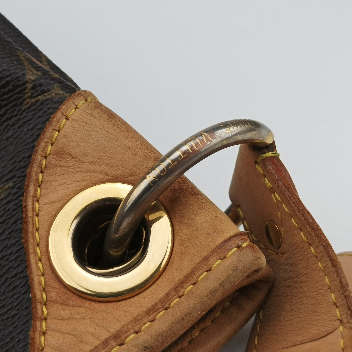 Pre-owned Louis Vuitton GALLIERA PM Brown Monogram Canvas M56382 shoulderbag | stylenewstar