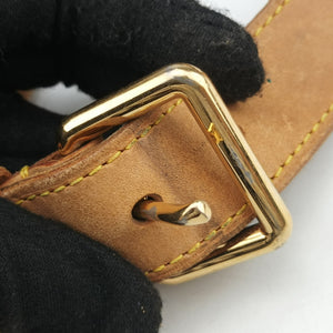 Pre-owned Louis Vuitton GALLIERA PM Brown Monogram Canvas M56382 shoulderbag | stylenewstar