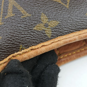 Pre-owned Louis Vuitton GALLIERA PM Brown Monogram Canvas M56382 shoulderbag | stylenewstar