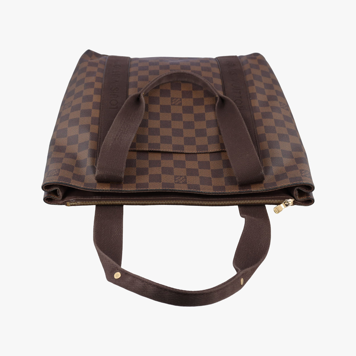 Secondhand Louis Vuitton Cabas Bobur EBENE Damier Canvas N52006 handbag | stylenewstar
