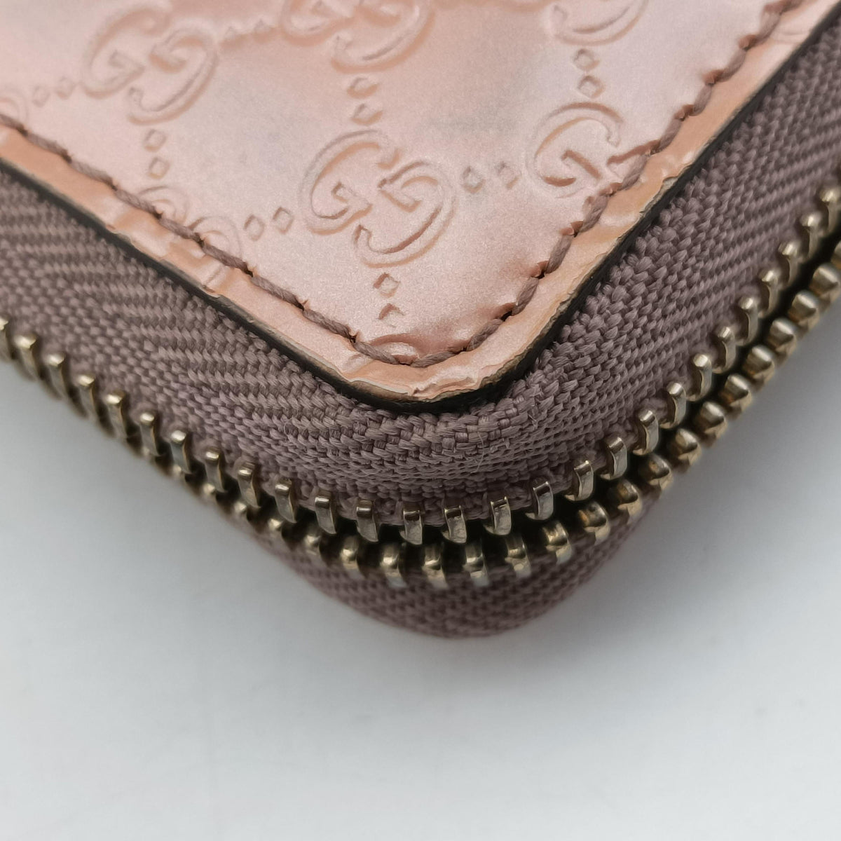 Pre-owned Gucci Emily Pink Patent Leather 295403 shoulderbag | stylenewstar