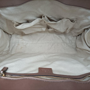 Pre-owned Gucci Emily Pink Patent Leather 295403 shoulderbag | stylenewstar