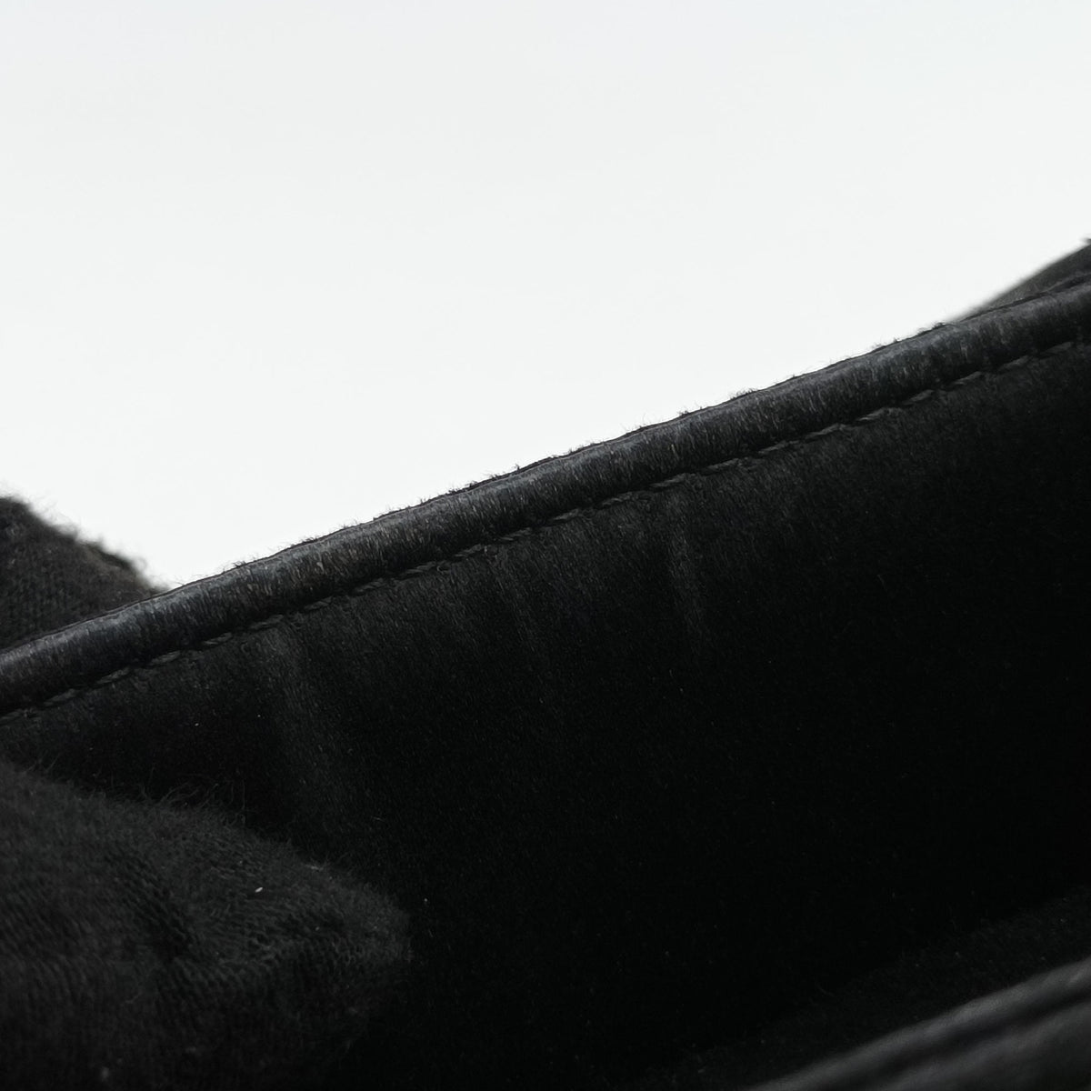 Pre-owned Christian Dior Lady Dior Black Silk  shoulderbag | stylenewstar