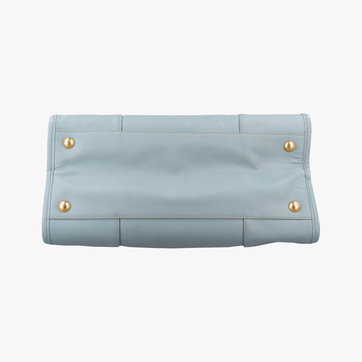 Pre-owned Prada Paradigme Lucido Tote Top Handle Blue SAFFIANO　Leather BN2254 shoulderbag | stylenewstar