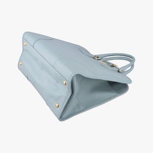 Pre-owned Prada Paradigme Lucido Tote Top Handle Blue SAFFIANO　Leather BN2254 shoulderbag | stylenewstar
