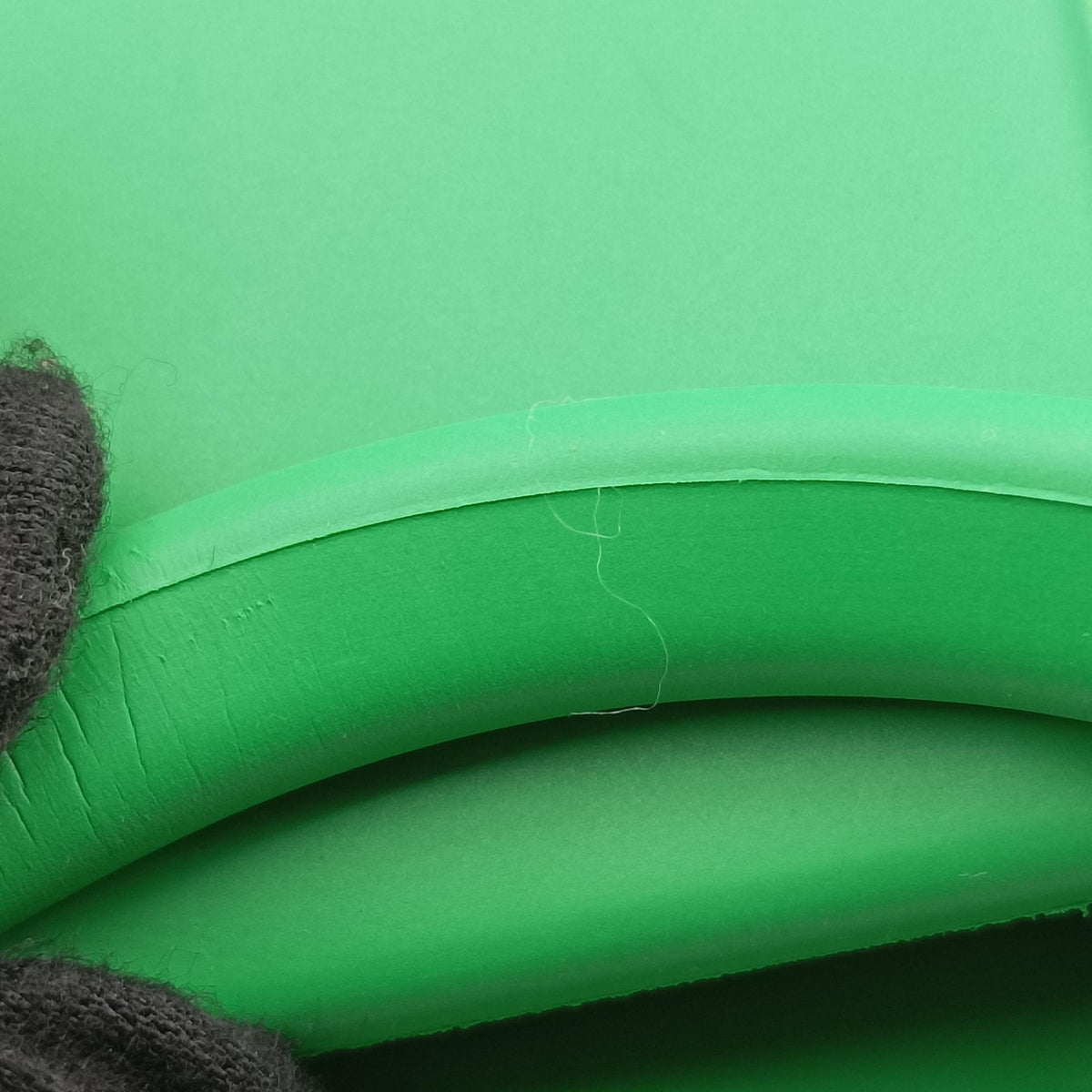 Secondhand Bottega Veneta The Arco Green Rubber  handbag | stylenewstar
