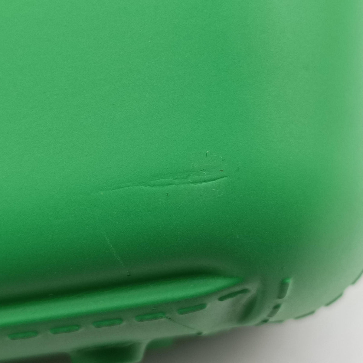 Secondhand Bottega Veneta The Arco Green Rubber  handbag | stylenewstar