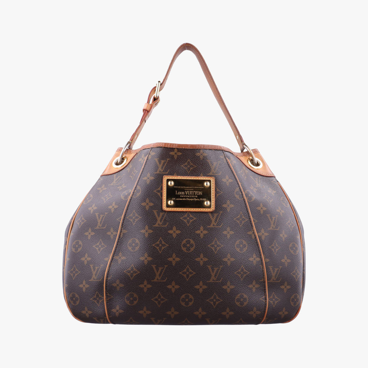 Pre-owned Louis Vuitton GALLIERA PM Brown Monogram Canvas M56382 shoulderbag | stylenewstar