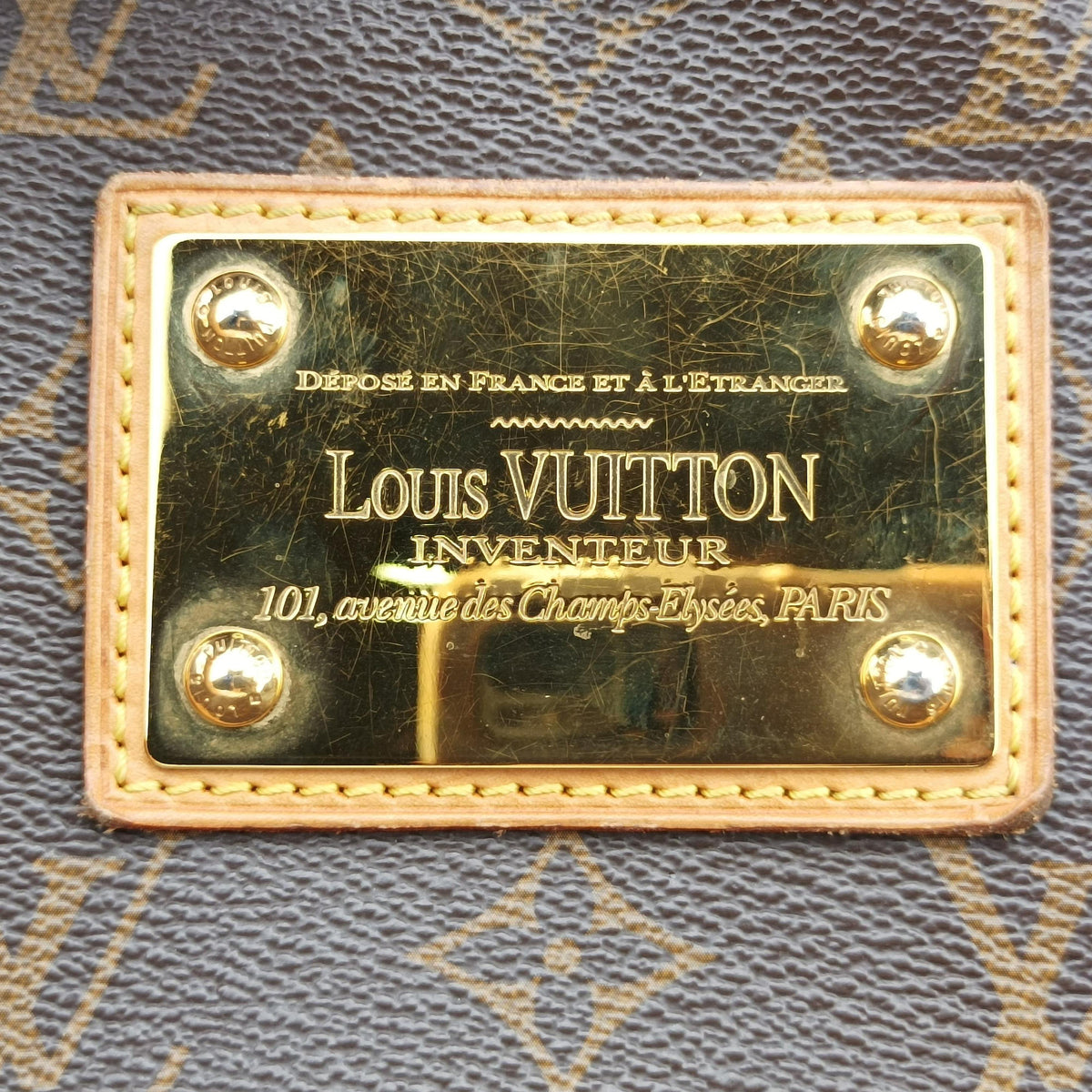 Pre-owned Louis Vuitton GALLIERA PM Brown Monogram Canvas M56382 shoulderbag | stylenewstar
