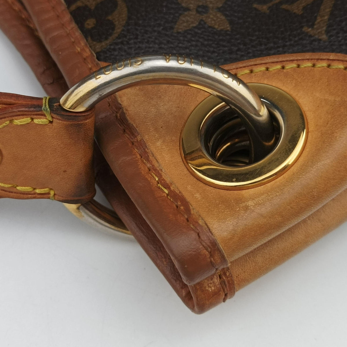 Pre-owned Louis Vuitton GALLIERA PM Brown Monogram Canvas M56382 shoulderbag | stylenewstar