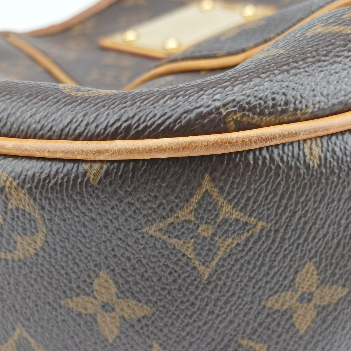 Pre-owned Louis Vuitton GALLIERA PM Brown Monogram Canvas M56382 shoulderbag | stylenewstar