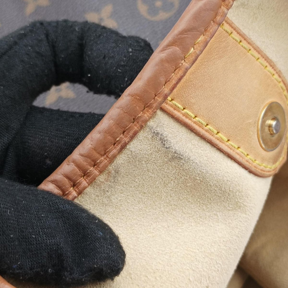 Pre-owned Louis Vuitton GALLIERA PM Brown Monogram Canvas M56382 shoulderbag | stylenewstar