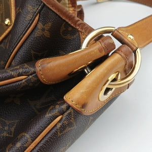 Pre-owned Louis Vuitton GALLIERA PM Brown Monogram Canvas M56382 shoulderbag | stylenewstar