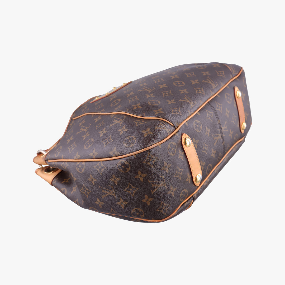 Pre-owned Louis Vuitton GALLIERA PM Brown Monogram Canvas M56382 shoulderbag | stylenewstar