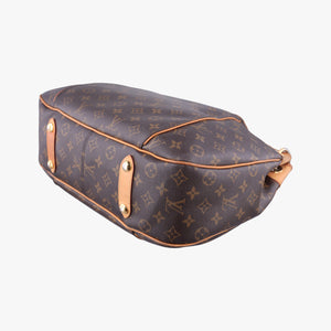 Pre-owned Louis Vuitton GALLIERA PM Brown Monogram Canvas M56382 shoulderbag | stylenewstar