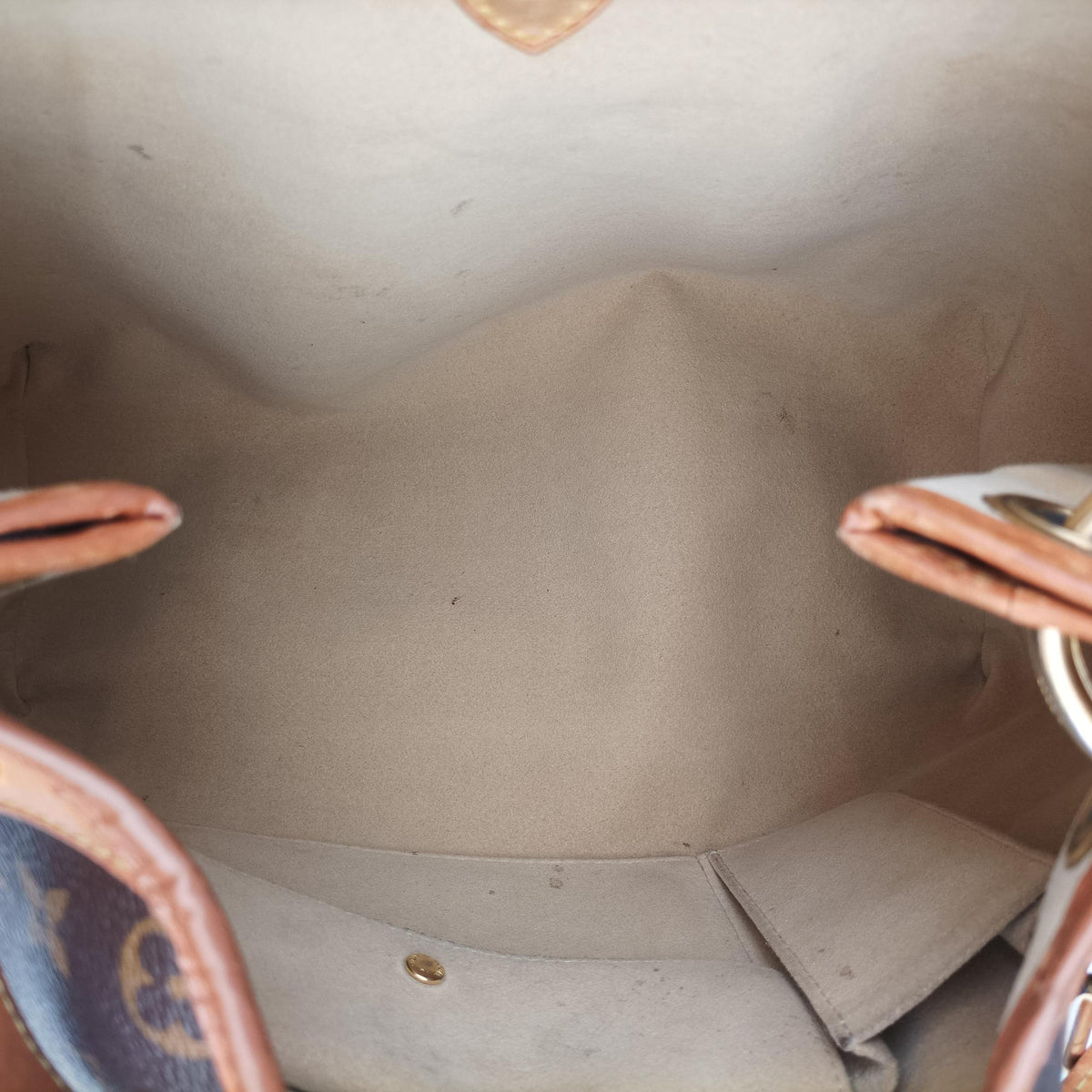 Pre-owned Louis Vuitton GALLIERA PM Brown Monogram Canvas M56382 shoulderbag | stylenewstar