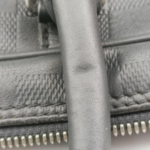 Pre-owned Louis Vuitton Porte-Document Voyage onyx Damier Infini N41146 handbag | stylenewstar