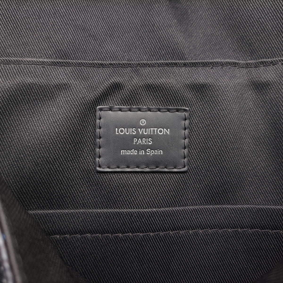 Pre-owned Louis Vuitton DANIEL MM Noir Damier GRAPHITE N58029 shoulderbag | stylenewstar