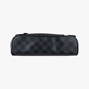 Pre-owned Louis Vuitton DANIEL MM Noir Damier GRAPHITE N58029 shoulderbag | stylenewstar
