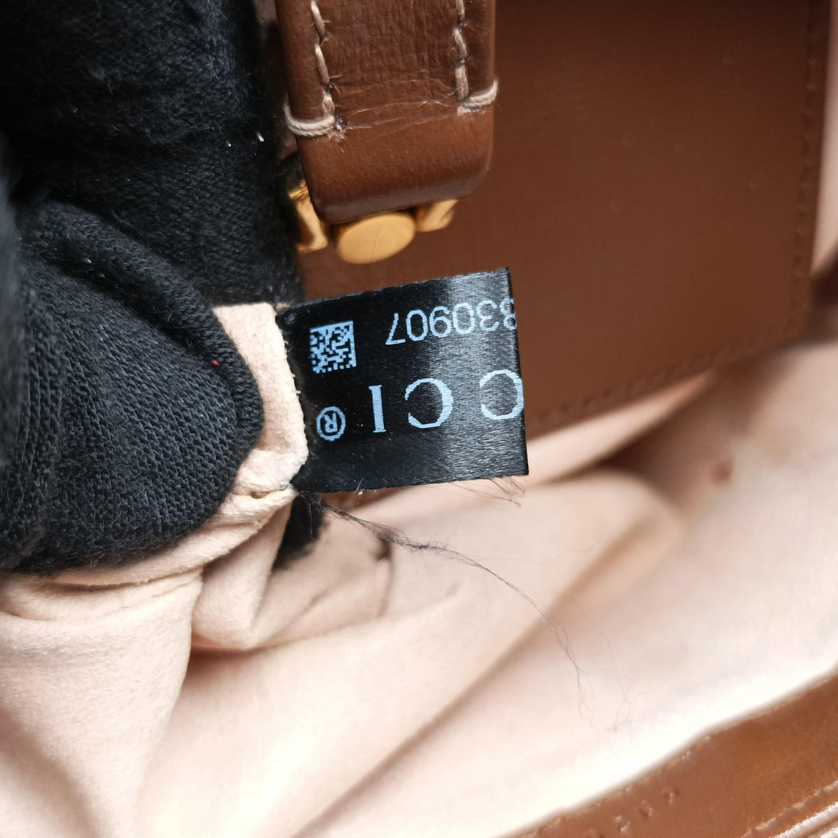 Pre-owned Gucci Jackie 1961 GG Supreme brown x beige PVC coated canvas×Leather 637092 shoulderbag | stylenewstar