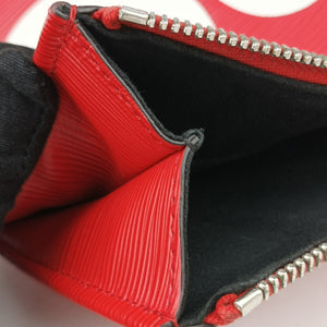 Pre-owned Louis Vuitton Pochette Jour GM Supreme Collaboration ROUGE×white epi M67722 clutchbag | stylenewstar