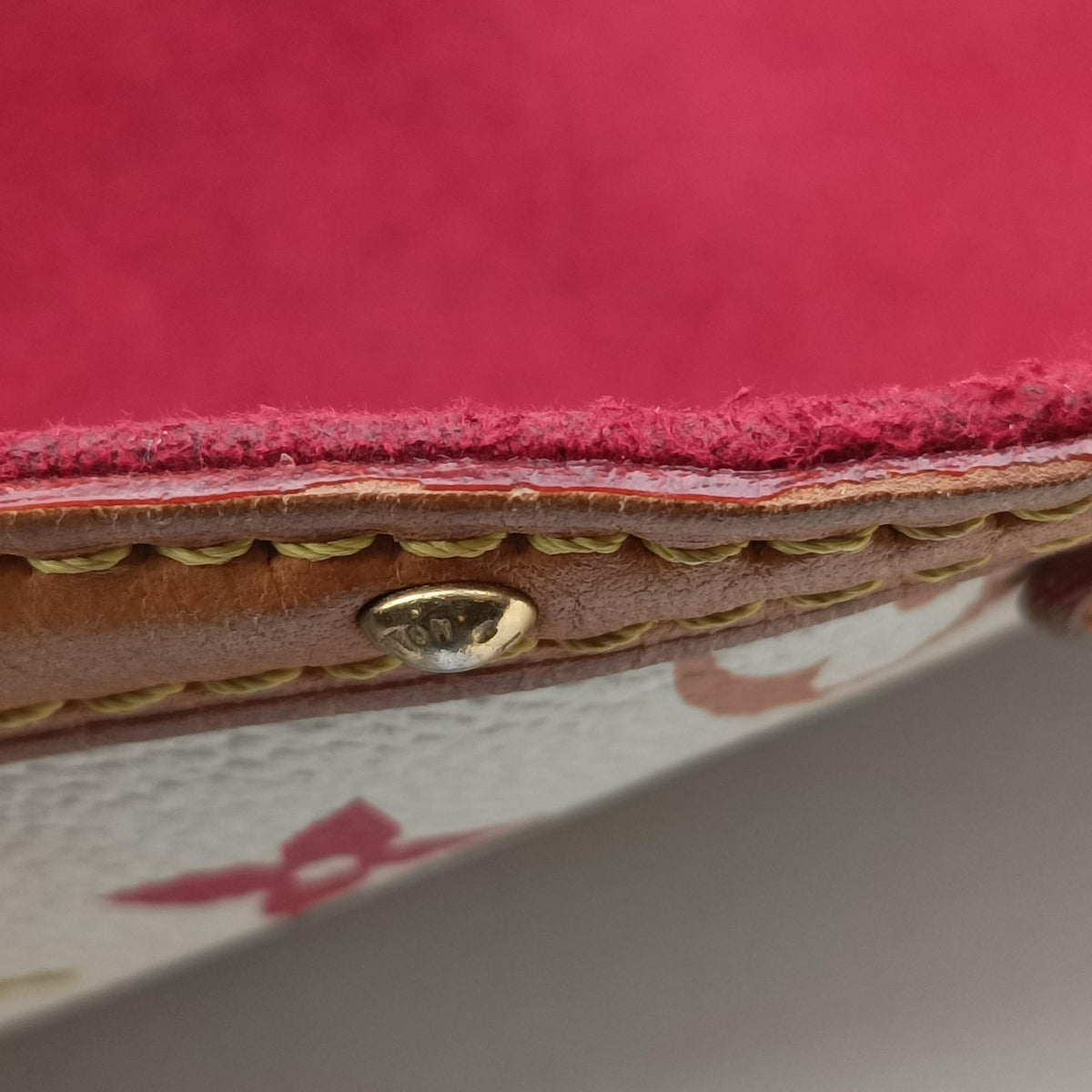Secondhand Louis Vuitton BEVERLY MM White Monogram Multicolor M40203 shoulderbag | stylenewstar