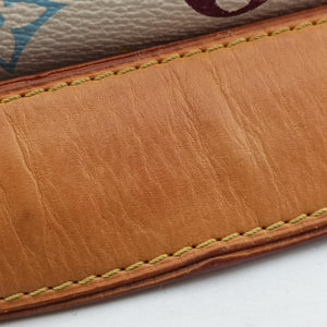 Secondhand Louis Vuitton BEVERLY MM White Monogram Multicolor M40203 shoulderbag | stylenewstar