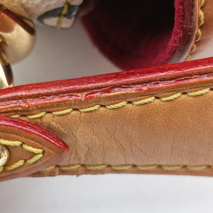 Secondhand Louis Vuitton BEVERLY MM White Monogram Multicolor M40203 shoulderbag | stylenewstar