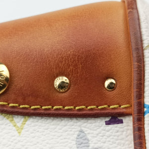 Secondhand Louis Vuitton BEVERLY MM White Monogram Multicolor M40203 shoulderbag | stylenewstar