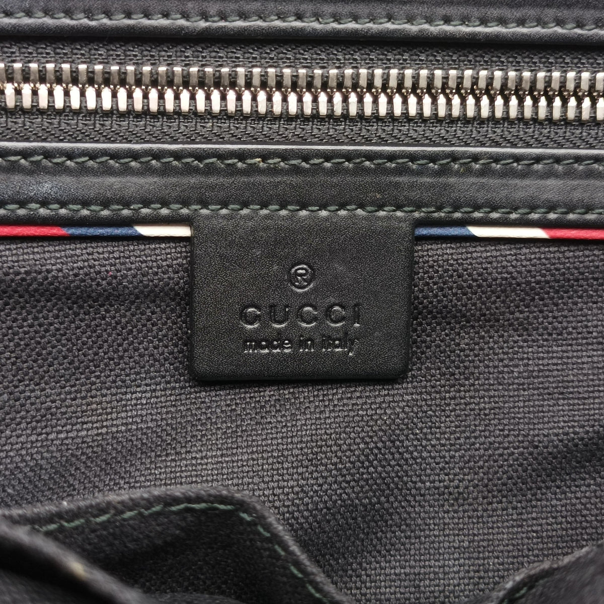 Pre-owned Gucci GG Supreme Courrier Messenger Black×Multicolour PVC coated canvas×Leather 474138 shoulderbag | stylenewstar