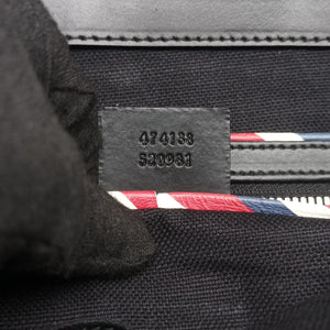 Pre-owned Gucci GG Supreme Courrier Messenger Black×Multicolour PVC coated canvas×Leather 474138 shoulderbag | stylenewstar