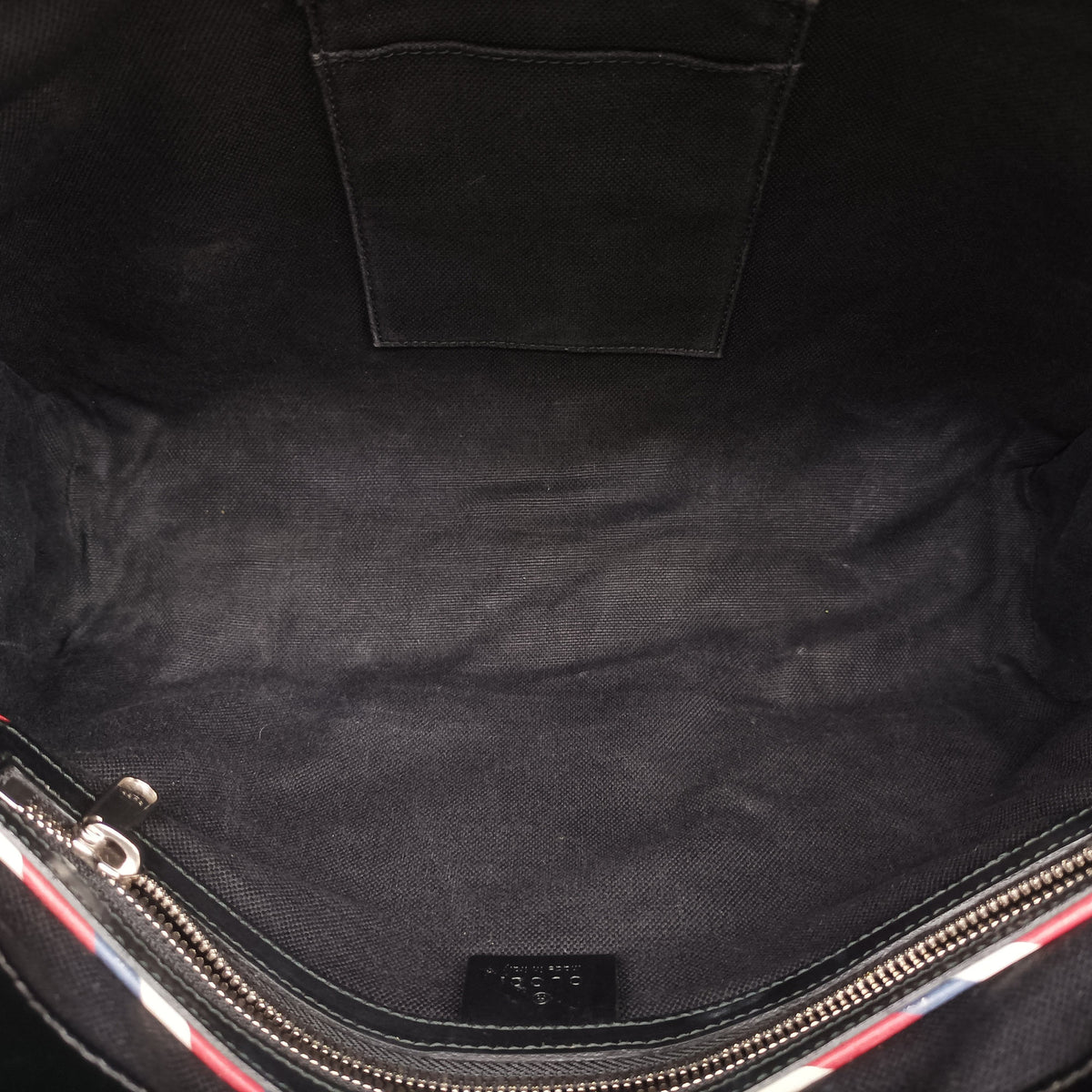 Pre-owned Gucci GG Supreme Courrier Messenger Black×Multicolour PVC coated canvas×Leather 474138 shoulderbag | stylenewstar
