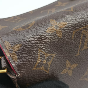 Pre-owned Louis Vuitton Pochette FeLICIE Brown Monogram Canvas M61276 clutchbag | stylenewstar