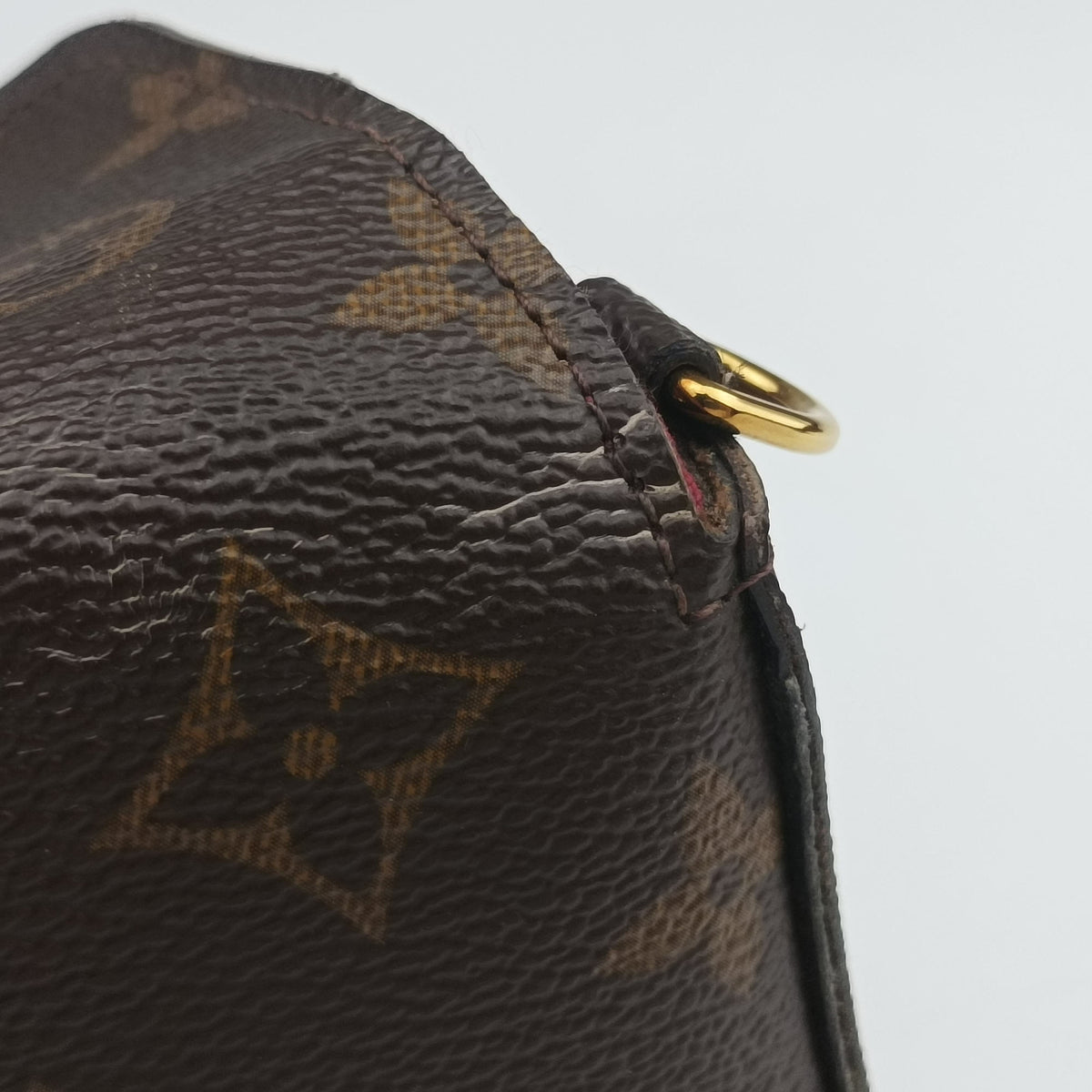 Pre-owned Louis Vuitton Pochette FeLICIE Brown Monogram Canvas M61276 clutchbag | stylenewstar