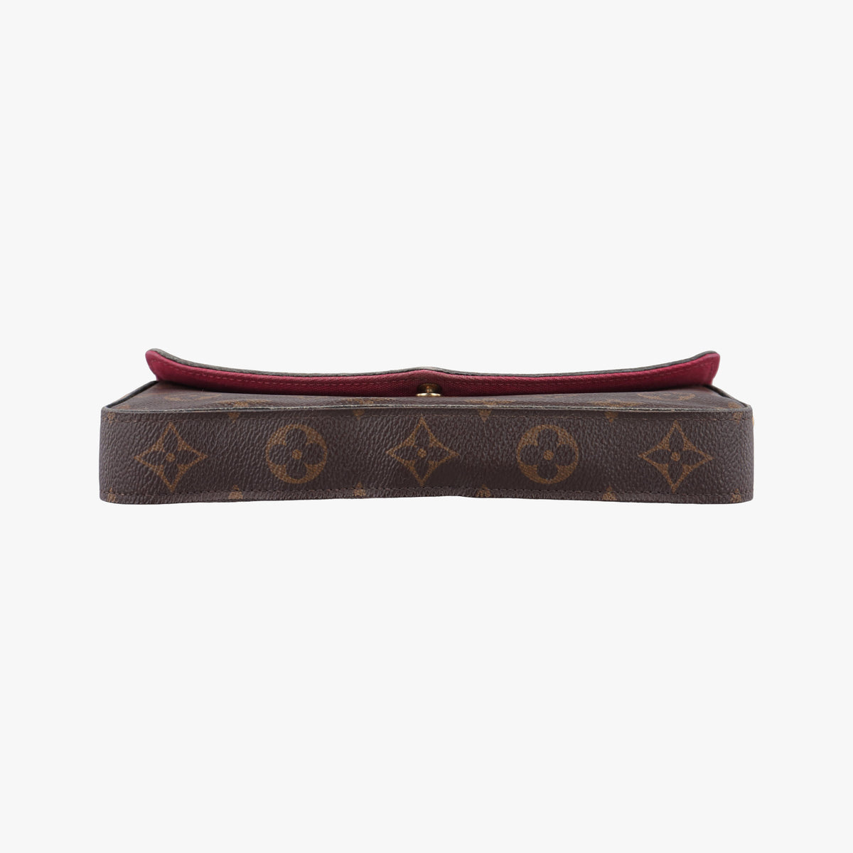 Pre-owned Louis Vuitton Pochette FeLICIE Brown Monogram Canvas M61276 clutchbag | stylenewstar
