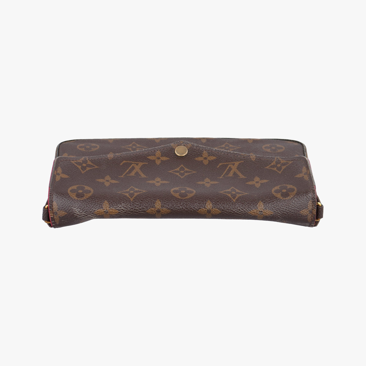 Pre-owned Louis Vuitton Pochette FeLICIE Brown Monogram Canvas M61276 clutchbag | stylenewstar