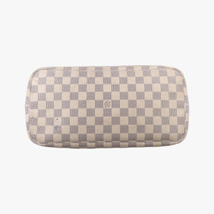 Pre-owned Louis Vuitton Neverfull MM Azur Damier Canvas N51107 shoulderbag | stylenewstar
