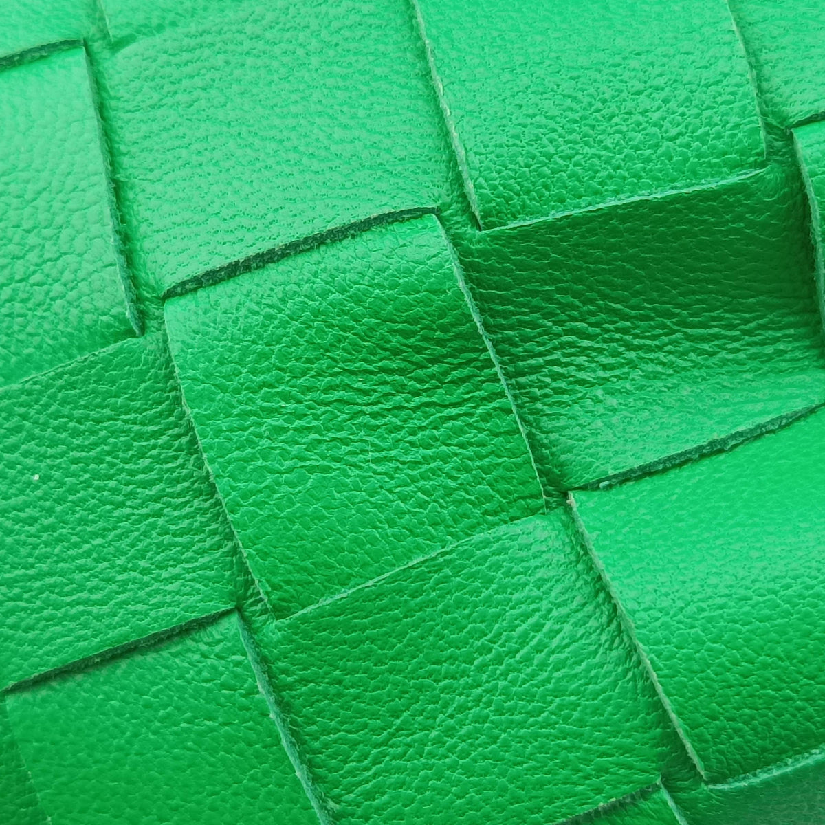 Pre-owned Bottega Veneta The Jodie Green lambskin  handbag | stylenewstar