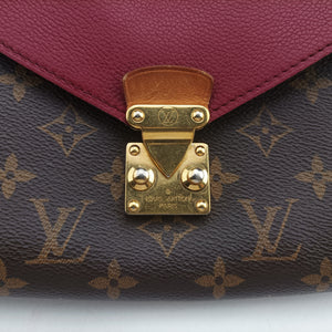 Secondhand Louis Vuitton Pallas Chain Brown x Aurore Monogram canvas M41200 shoulderbag | stylenewstar