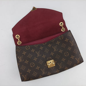 Secondhand Louis Vuitton Pallas Chain Brown x Aurore Monogram canvas M41200 shoulderbag | stylenewstar