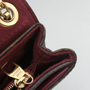 Secondhand Louis Vuitton Pallas Chain Brown x Aurore Monogram canvas M41200 shoulderbag | stylenewstar