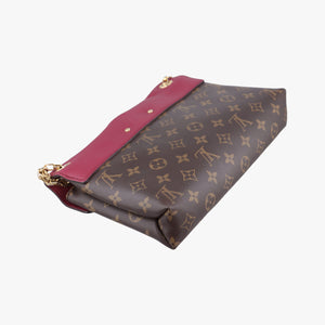 Secondhand Louis Vuitton Pallas Chain Brown x Aurore Monogram canvas M41200 shoulderbag | stylenewstar
