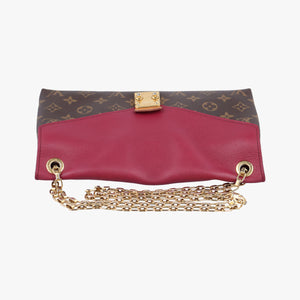 Secondhand Louis Vuitton Pallas Chain Brown x Aurore Monogram canvas M41200 shoulderbag | stylenewstar