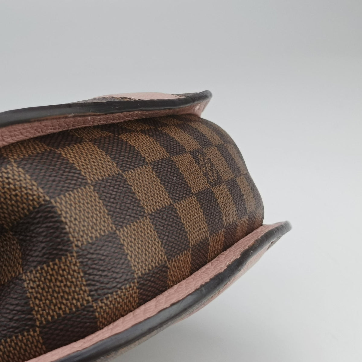 Pre-owned Louis Vuitton Wight EBENE×Magnolia Damier Canvas×Taurillon Leather N64418 shoulderbag | stylenewstar