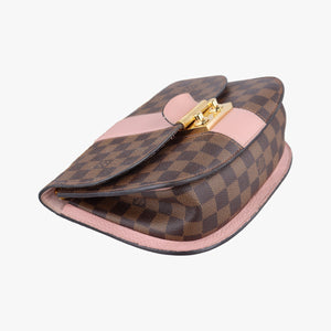 Pre-owned Louis Vuitton Wight EBENE×Magnolia Damier Canvas×Taurillon Leather N64418 shoulderbag | stylenewstar